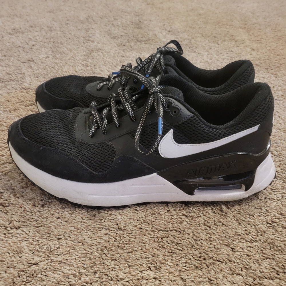 Nike Air Max SYSTM Black and White Sneakers Mens Size 11 Used - Picture 5 of 12